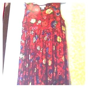 Dress flowers print